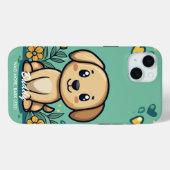 Schattige hondenvibes - speelse en gezellige charm Case-Mate iPhone case (Achterkant (horizontaal))