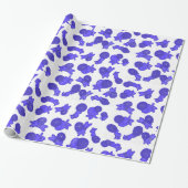 Schattige hondenwinterzonnewende inpakpapier (Uitgerold)