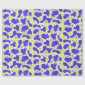 Schattige hondje Chanoeka inpakpapier (Vlak)