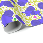 Schattige hondje Chanoeka inpakpapier (Rol Hoek)