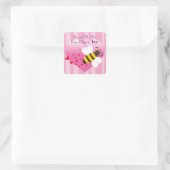 Schattige Honey Bee Love Sticker (Tas)