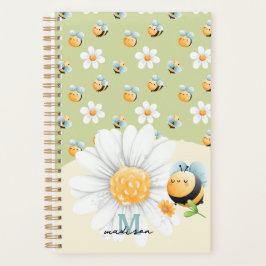 Schattige Honey Bee Pattern Custom Planner