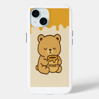 Schattige Honey Beer IPhone case iPhone 15 Case