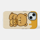 Schattige Honey Beer IPhone case iPhone 15 Case (Achterkant horizontaal)