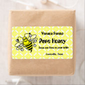 Schattige Honey Jar Label (Insitu)