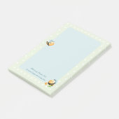 Schattige honingbij kinderen post-it® notes (Schuin)