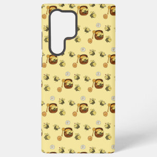Schattige honingbij met zoete honing samsung galaxy hoesje