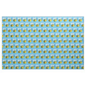 schattige honinghommel stof (Fat Quarter)