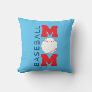 Schattige honkbal mam cadeau kussen