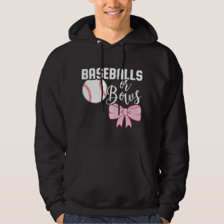 Schattige honkballen of strikken geslacht onthulli hoodie