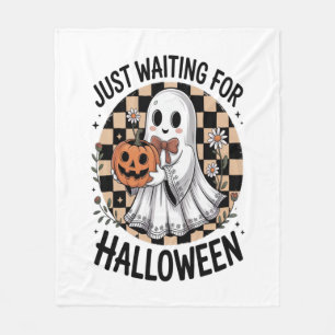 Schattige Hoogland Koe Halloween (2) Fleece Deken