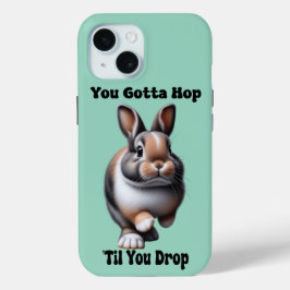 Schattige hopkonijn iPhone 15 case