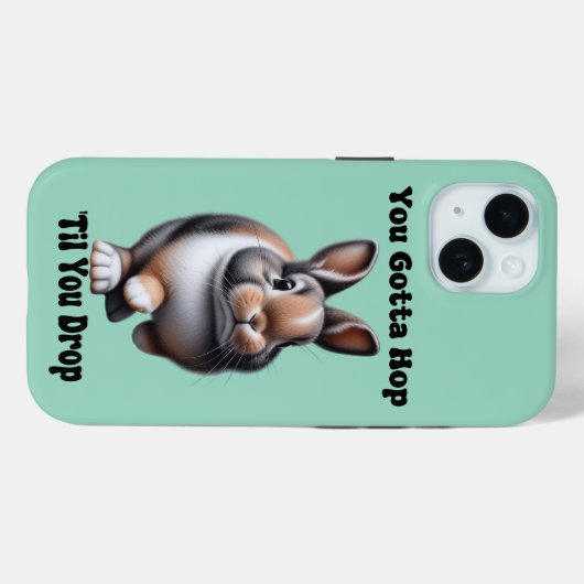 Schattige hopkonijn Case-Mate iPhone case (Achterkant (horizontaal))