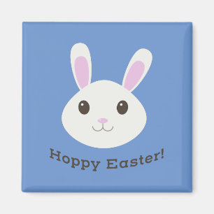 Schattige Hoppy Easter Bunny Magneet