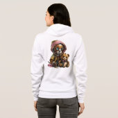 Schattige horror hoodie (Achterkant volledig)