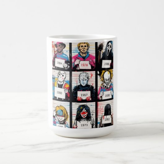 Schattige horror koffiemok (Center)