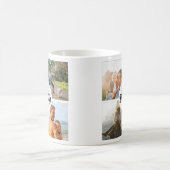 Schattige hou je 'papa' aangepaste fotocollage koffiemok (Center)