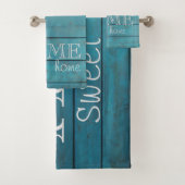 Schattige houttextuur, startpunt bad handdoek (Insitu)