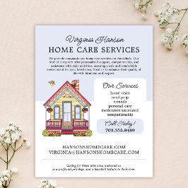 Schattige Huis Caregiver Services Flyer