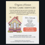 Schattige Huis Caregiver Services Geel Flyer<br><div class="desc">Deze vrolijke Caregiver Flyer is perfect voor senior verzorgers, zorgverleners of thuisverpleegkundigen die een positieve indruk willen maken. Met een gezellig handgetekend huis en een vrolijke vogel die overvliegt, straalt deze flyer goede vibes en warmte uit. Met voldoende ruimte om uw diensten, contactgegevens en andere belangrijke details te personaliseren, is...</div>