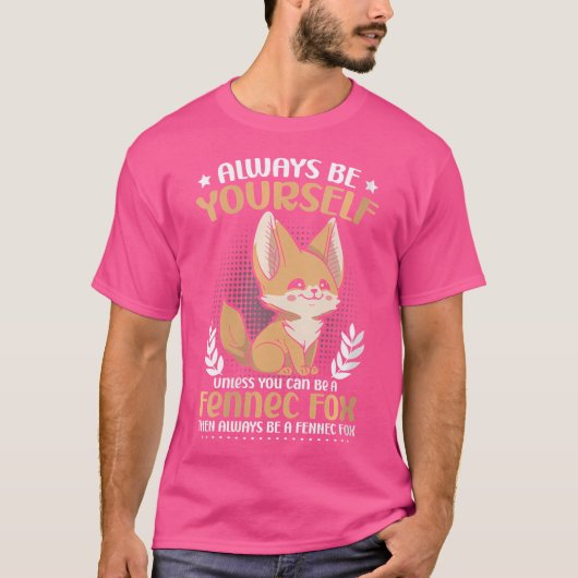 Schattige huisdier eigenaar Fennec Foxes Fox T-shirt (Voorkant)