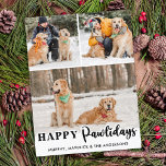 Schattige Huisdier foto quarantaine Verblijf thuis Feestdagenkaart<br><div class="desc">2020 Het jaar dat ik gepromoveerd werd om thuis te blijven Dog Mom! Voeg een beetje schattige humor toe en stuur vakantiewensen en kerstgroeten met deze schattige en grappige '' - Dog Mom Christmas Kaart . Personaliseer met uw favoriete foto's en namen. Deze hondenkerstkaart zal een favoriet zijn onder hondenliefhebbers....</div>