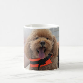 Schattige huisdier hond Cockapoo beste vriend foto Koffiemok