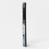 Schattige huisdierhond Whimsical moderne eenvoudig Case-Mate iPhone Case (Achterkant/links)