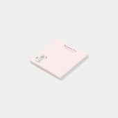 Schattige huisdierverzorger post-it® notes (Schuin)