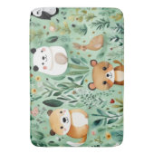 Schattige huisje kern groen veld Magnetisch Lijst Badmat (Voorkant Verticaal)