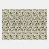 Schattige huisje kern House warming party Inpakpapier Vel (Voorkant)