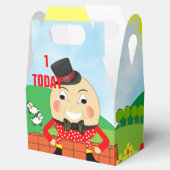 Schattige Humpty Dumpty Nursery Rhyme Thema Bedankdoosjes (Geopend)