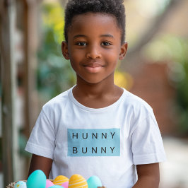 Schattige Hunny Bunny Kinder Pasen T-shirt