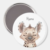 Schattige Hyena Dier Magneet (Voorkant / Achterkant)