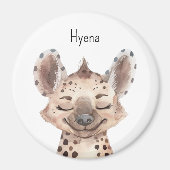 Schattige Hyena Dier Magneet (Voorkant)