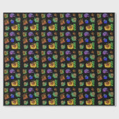 Schattige HYPE! Snagelemtes Cadeaupapier (Vlak)