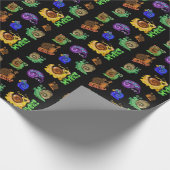 Schattige HYPE! Snagelemtes Cadeaupapier (Hoek)