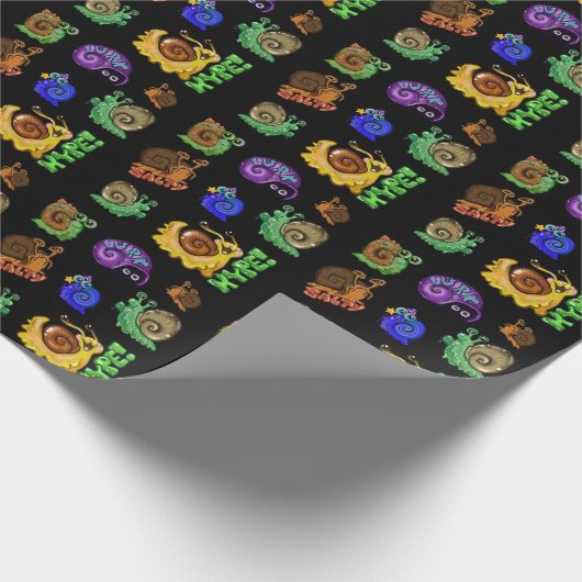 Schattige HYPE! Snagelemtes Cadeaupapier (Hoek)