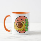 Schattige HYPE! Snail Emote Mok (Links)