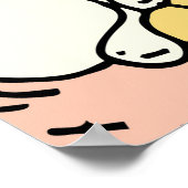 Schattige Ice Cream & Lollipops: Naadloos Poster (Hoek)