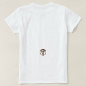 Schattige Ichigo Daifuku illustratie T-shirt (Design achterkant)