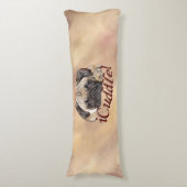 Schattige iCuddle Pug Puppy Lichaamskussen (Voorkant Verticaal)
