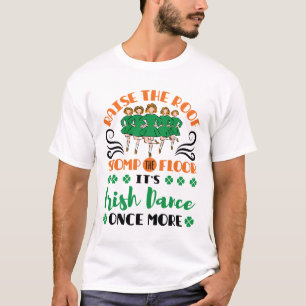 Schattige Ierse dansdanseres danst T-shirt