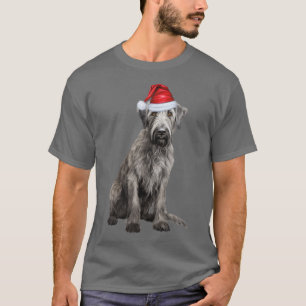 Schattige Ierse Wolfshond Hondenliefhebber Grappig T-shirt