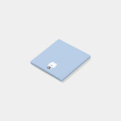Schattige Ijsbeer Barista Post-it® Notes (Schuin)