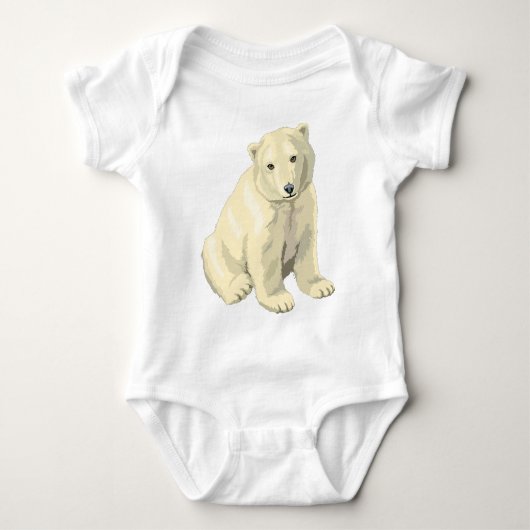 Schattige ijsbeer romper (Voorkant)