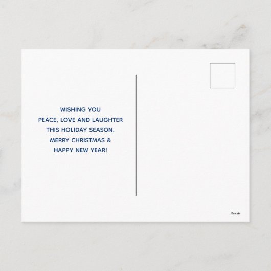 Schattige ijsberen in kerstmannenhoeden Kerstpatro Feestdagenkaart (Achterkant)