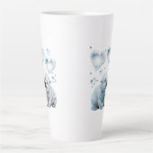 Schattige ijsberen latte mok (Voorkant)