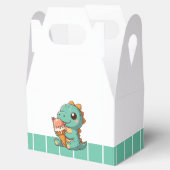 Schattige ijsje eten dino bedankdoosjes (Geopend)