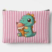 Schattige ijsje eten dino etui (Voorkant)